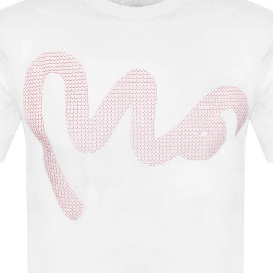Alternative Image for ProductMoney Crew Neck Shadow Node Logo T Shirt White3